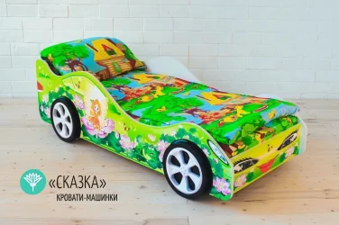 Детская кровать от 3 до 7 лет Сказка