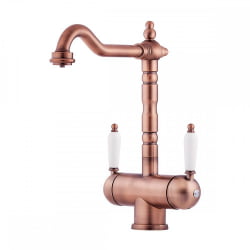 Смеситель Омоикири Амагасаки-Аc Латунь/Античная Медь / Omoikiri Amagasaki-Ac