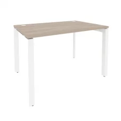 Стол рабочий на П-образном м/к ОНИКС О.МП-СП-2.8 Дуб Аттик/Белый / ONIX O.MP-SP-2.8