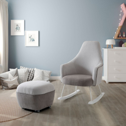 Кресло-качалка Micuna (Микуна) Wing/Moom waterwood текстиль beige/brown