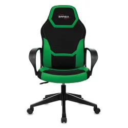 Кресло компьютерное BRABIX Alpha GM-018 Черное/зеленое