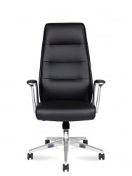 Кресло офисное Нанси / Нанcй Л348ХCА-01-блаcк леатхер / Nancy L348HCA-01-black leather