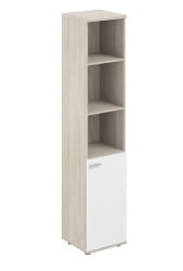 Шкаф высокий полуоткрытый правый Sigma SG.852.OL.WH.R Дуб светлый Белый Шкаф высокий полуоткрытый правый Sigma SG.852.OL.WH.R Дуб светлый Белый
