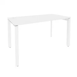 Стол рабочий на П-образном м/к ОНИКС О.МП-СП-3.7 Белый Бриллиант / ONIX O.MP-SP-3.7