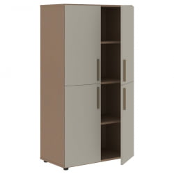 Шкаф с 2 комплектами глухих малых дверей VELION VMCS 80.4 Аметист Кобра