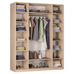 Шкаф распашный Р-230х180х60-1-ПО-М(ДСС-Белый) / R-230х180х60-1-PO-M(ДСС-Белый)