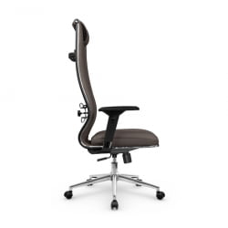 Кресло руководителя МЕТТА L 1m 50M/4D Infinity Easy Clean (MPES) Комплект 7 Светло-коричневое