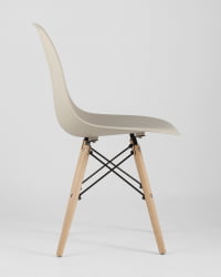 Стул Еамес Стйле ДСВ бежевый 4 шт. комплект (разборный каркас) / Eames Style DSW