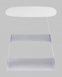 Журнальный столик Лейре металл белый / Leyre