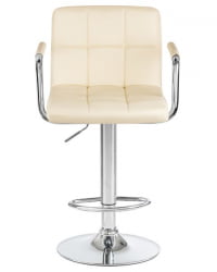 Стул барный ДОБРИН КРУГЕР АРМ (кремовый) 2 шт / DOBRIN KRUGER ARM