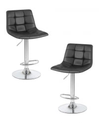 Стул барный ДОБРИН ТАИЛОР (черный) 2 шт / DOBRIN TAILOR
