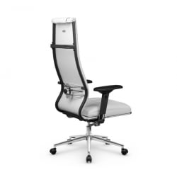 Кресло руководителя МЕТТА L 1m 50M/4D Infinity Easy Clean (MPES) Комплект 7 Белое