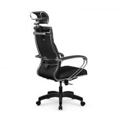 Кресло руководителя Metta L 2c 44C/K116 Infinity Easy Clean (MPES) Комплект 8 Черное