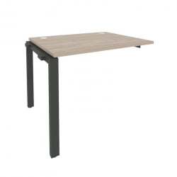 Наборный элемент рабочей станции на П-образном м/к ОНИКС О.МП-1.НРС-1.8 Дуб Аттик/Антрацит / ONIX O.MP-1.NRS-1.8