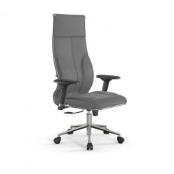 Кресло руководителя Мetta L 1m 46/4D Infinity Easy Clean (MPES) Комплект 8 Серое