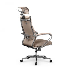 Кресло руководителя Metta L 2c 44C/K116 Infinity Easy Clean (MPES) Комплект 3 Темно-бежевое