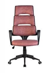 Кресло оператора Riva Chair SAKURA (черный пластик) Терракота