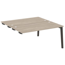 Стол-приставка двойной к опорным элементам ONIX WOOD OW.D.SPR-4.8 Дуб Аттик/Темный