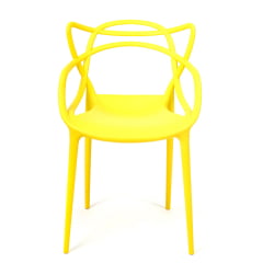 Стул Кат Чаир (мод. 028) пластик, 53 кс 59 кс 82,5 см, желтый (Иеллов И-01) / Cat Chair (mod. x x (Yellow Y-01)