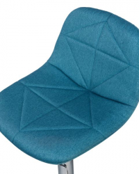 Стул барный DOBRIN DINA (синий) 2 шт