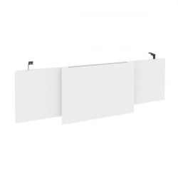 Царга стола руководителя ОНИКС О.М-CСР-4 Белый Бриллиант/Антрацит / ONIX O.M-CSR-4