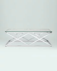Стол журнальный ИНСИГНИЯ 120x60 Серебро Стол журнальный ИНСИГНИЯ 120x60 Серебро
