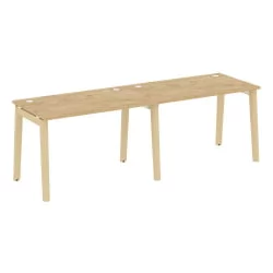 Рабочая станция ОНИКС ВООД ОВ.РС-2.2.7 Тиквуд Светлый/Светлый / ONIX WOOD OW.RS-2.2.7