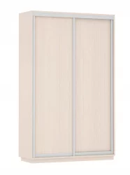 Шкаф-купе двухдверный Экспресс Дуо Элемент 1400х2400х Дуб молочный / 1400х2400h