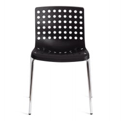 Стул СКАЛБЕРГ (мод. C-084-А) металл/пластик, 46 х 56 х 79 см, Блаcк (черный) / Хроме (хром) / SKALBERG (mod. C-084-A) Black Chrome
