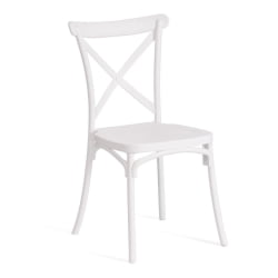 Стул CROSS (mod. PL24) / 1 шт. в упаковке пластик, 48 х 58 х 89 см, White (белый) 11954
