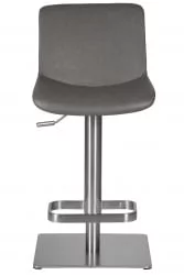 Стул барный DOBRIN ALDO Серый PU YP4