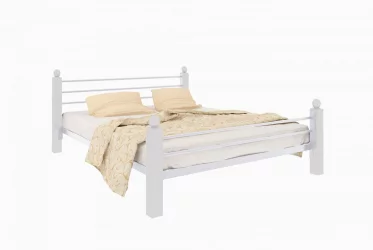 Кровать Милана Lux plus 1200х1900 Белая Кровать Милана Lux plus 1200х1900 Белая