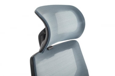 Кресло Оливер РCХ В-203АC Черный пластик/Синий / Oliver RCH W-203AC