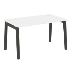 Стол письменный ОНИКС ВООД ОВ.СП-3.8 Белый Бриллиант/Темный / ONIX WOOD OW.SP-3.8