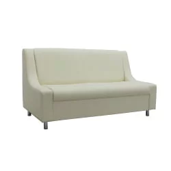 Диван офисный двойной Клерк 9 бежевый Ecotex 3014