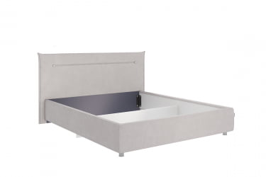 Кровать 1.6 Альба КМ1.6-16 капучино (велюр)
