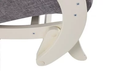 Кресло-качалка Модель 68 М (Сливочный/Вегас Лите Блаcк) / (Сливочный/Vegas Lite Black)