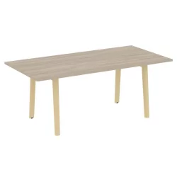Стол переговорный ОНИКС ВООД ОВ.ПРГ-19 Дуб Аттик/Светлый / ONIX WOOD OW.PRG-19