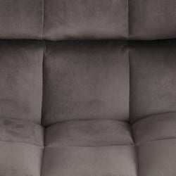 Кресло офисное Lugano велюр, темно-серый