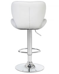 Стул барный ДОБРИН БАРНЙ (белый) 2 шт / DOBRIN BARNY