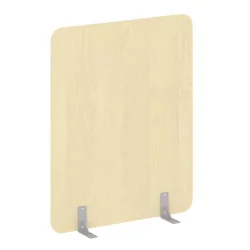 Перегородки на металлических опорах на фетровых подпятниках Р-лине ДП.Ф-120-150 Клен / R-line DP.F-120-150