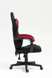 Кресло спортивное ТопЧаирс Пхантом черно-красный / TopChairs Phantom