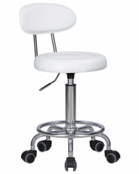 Табурет мастера ДОБРИН БИЛЛЙ (белый) / DOBRIN BILLY