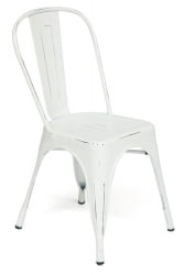 Стул LOFT CHAIR (mod. 012) металл, 45*35*85см, butter white vintage Стул LOFT CHAIR (mod. 012) металл, 45*35*85см, butter white vintage