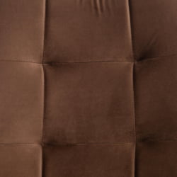 Стул CHILLY (mod. 7095-1) ткань/металл, 45x53х88 см, высота до сиденья 50 см, коричневый barkhat 12/черный