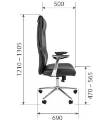 Кресло руководителя CHAIRMAN VISTA (Черный)