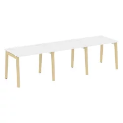 Рабочая станция ONIX WOOD OW.RS-3.1.8 Белый Бриллиант/Светлый