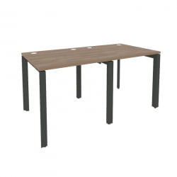 Рабочая станция на П-образном м/к ОНИКС О.МП-РС-2.0.8 Дуб Аризона/Антрацит / ONIX O.MP-RS-2.0.8