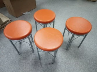 Табурет CТ 02 металлик,винилкожа №5 / CТ