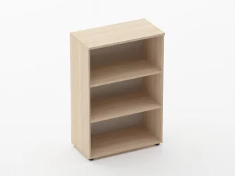 Шкаф средний открытый Глассй 6.12.101 Бук светлый / Glassy